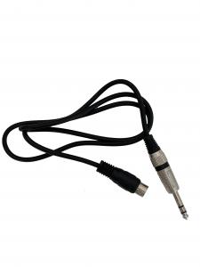 Propojovací kabel DIN-JACK 6,3 stereo