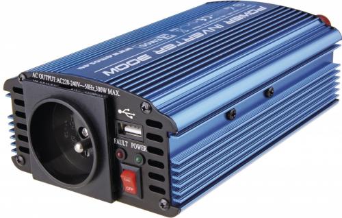 Měnič napětí 12VDC / 230VAC 300W 