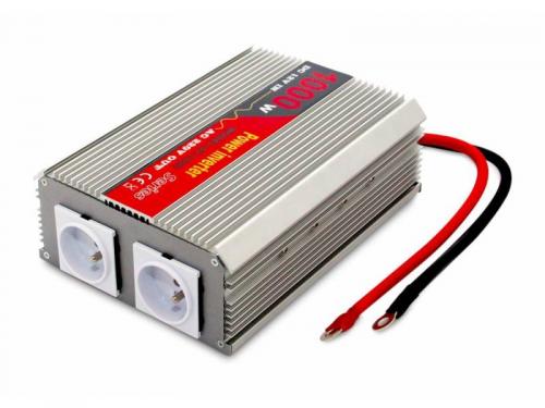 Měnič napětí 12VDC / 230VAC 1000W 