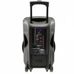 prenosný batériový systém s LED osvetlením reproduktora. 12LED